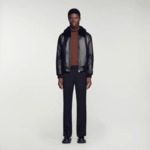 Blouson en cuir