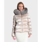 Doudoune Daly Marron glacé en Polyamide