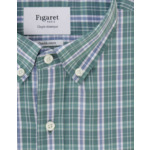 Chemise Classique à carreaux verts