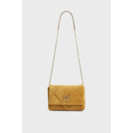 SAC PREMIUM LE FANNY EN CUIR VELOURS MATELASSÉ LE FANNY