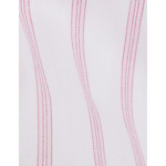 Chemise delina oversize en popeline rayée rose rose