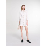 Robe courte en tweed