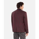 Veste À Rayures En Laine Mélangée Homme