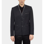 Blazer En Laine Noir Homme