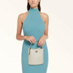 DANAE MINI BUCKET BAG - VITELLO KERIA