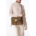 Grand Sac Othilia En Cuir Velours En cuir