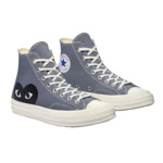 Chuck 70 Cdg Hi Steel Gray/Egret/Black