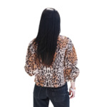 Chemise lin Florantine LEOPARD