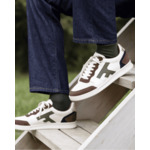 Baskets écrues & marrons