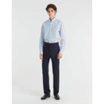Chemise Contemporaine rayée bleue