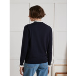 PULL COL CONTRASTE