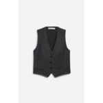 Gilet De Costume Denso En Laine Mélangée