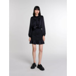 Robe courte smockée