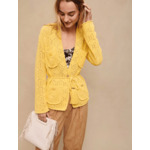 Sac M en cuir croco