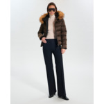 Doudoune Dalyf Chocolat en Polyester