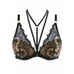Soutien-gorge Plunge foulard Écrin Noir
