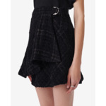 Jupe En Tweed À Carreaux Solfin