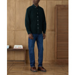 Chemise en velours College Off Green