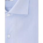 Chemise Contemporaine en fil à fil bleu