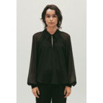 Blouse fluide noire