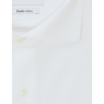 Chemise Ajustée en façonné blanc