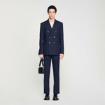 Veste de costume croisée