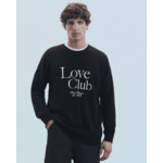 Pull Col Rond Love Club