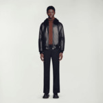 Blouson en cuir
