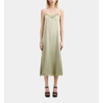 Robe Nuisette Longue Vert Clair Femme