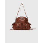 Sac Miss M Mini cargo en cuir usé