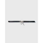 Ceinture noeud fine en cuir