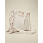 Sac M en cuir croco