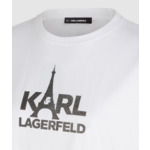 STACK PARIS FOIL PRINT T-SHIRT