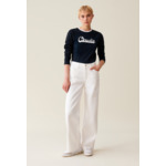 T-shirt coton manches longues noir