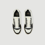 Sneakers basses en cuir