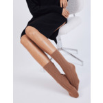 Chaussettes cachemire Irene FAUVE