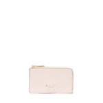 ANGELE DE LANCEL - PORTE-CARTES ZIPPE - Rose Quartz