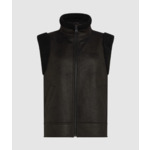 FAUX FUR SHEARLING VEST