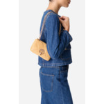 Petit Sac Moon En Cuir En Coton Et Lin Mélangé