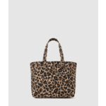 K/STYLE LEOPARD SHOPPER