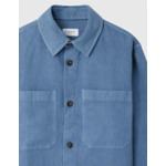 Surchemise Cameron en lin bleu