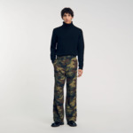 Pantalon cargo camouflage