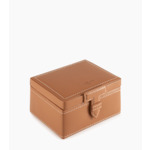 Coffret boutons de manchettes en cuir