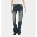 Jean Flare Bleu Femme