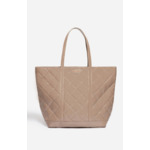 Cabas XL En Cuir Matelassé En Coton