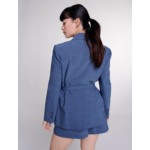 Veste de tailleur à ceinture