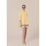 Top Tallulah-Vanille en Coton