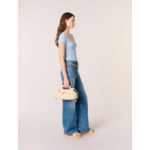 Top en maille côtelée