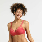 Soutien-Gorge Emboitant Avec Armatures Rose Gourmand Generous