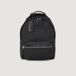 Sac à dos en toile et cuir